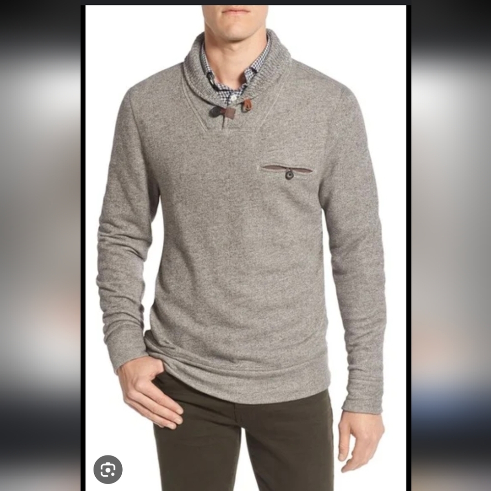 Billy Reid Shiloh Shawl Collar Sweater